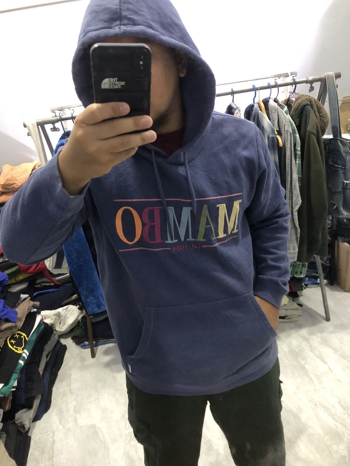 Mambo × Man Made In Australia Vintage Mambo Spell-Out Logo Hoodie Size US M / EU 48-50 / 2 - 1 Thumbnail