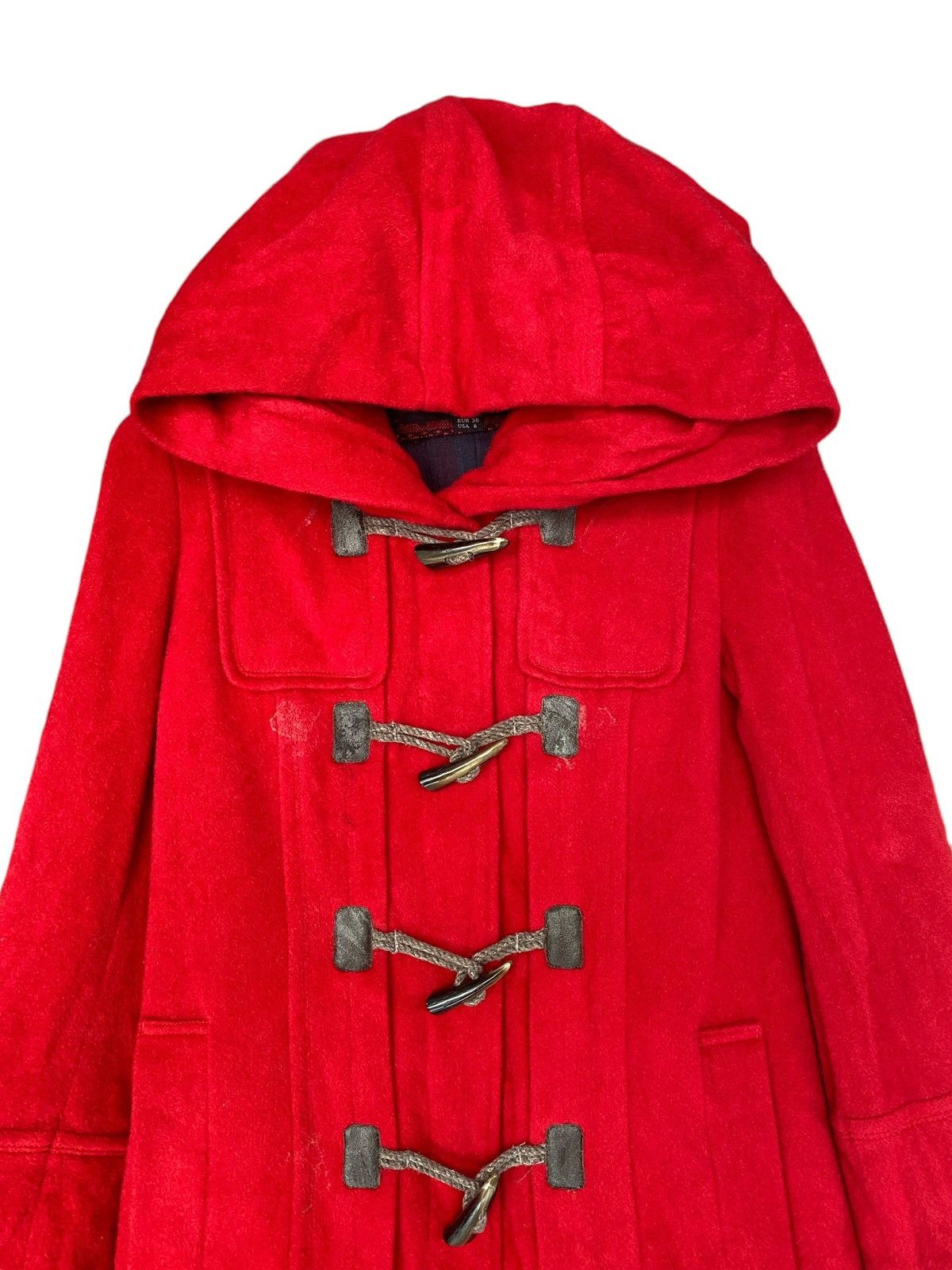 Japanese Brand ATSURO TAYAMA Duffel Coat Hoodie Size US S / EU 44-46 / 1 - 4 Thumbnail