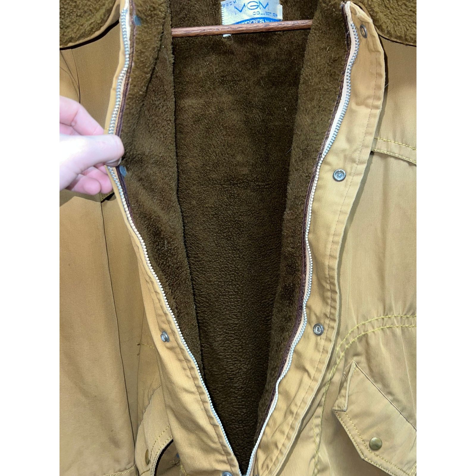 Vintage Vintage Mervyns Mark Jacket MGM Collection Brown 70s 80s XL Size US XL / EU 56 / 4 - 8 Thumbnail