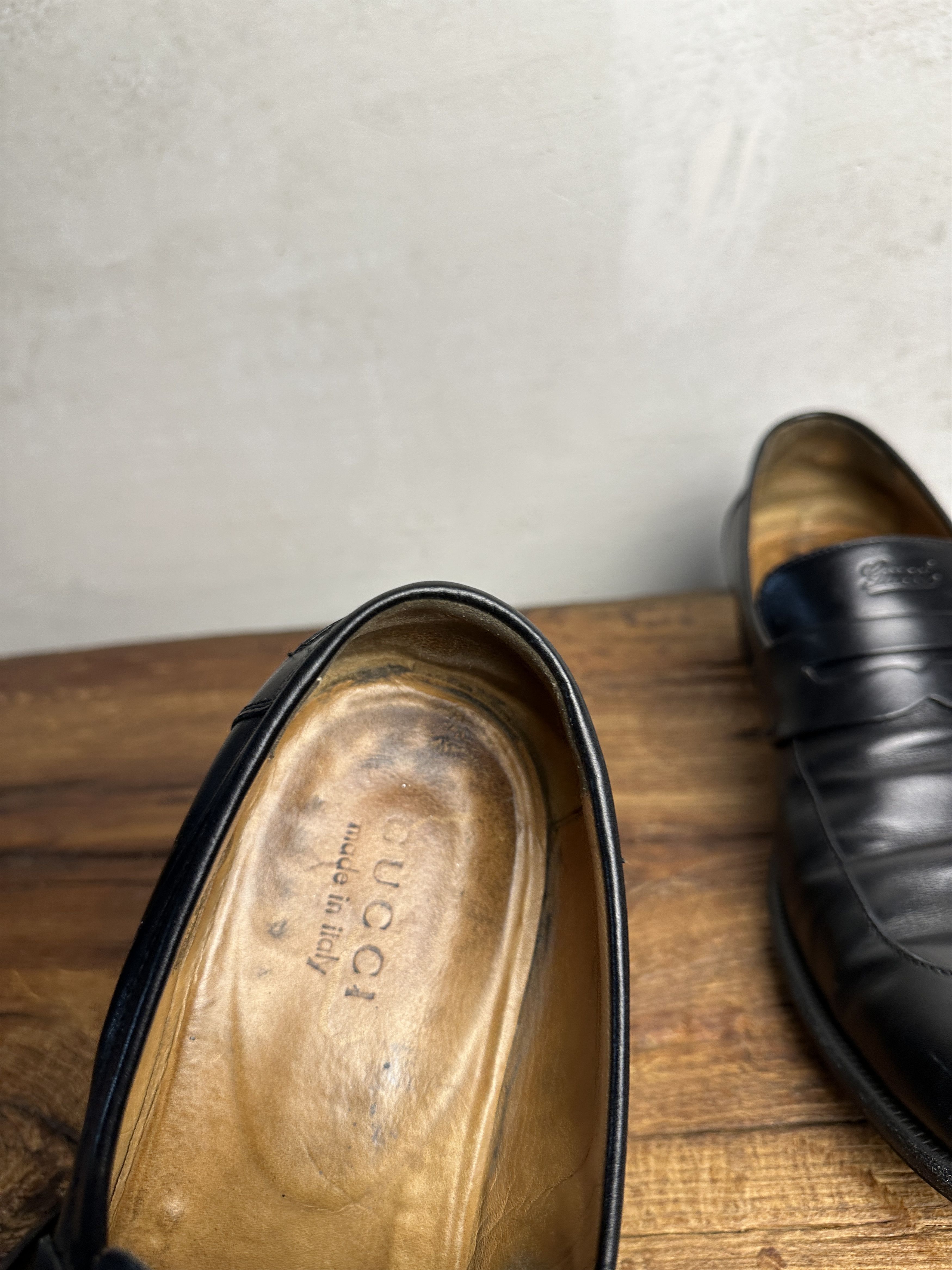 Gucci Casual Leather Gucci Cap Toe Shoes Size US 10 / EU 43 - 8 Thumbnail