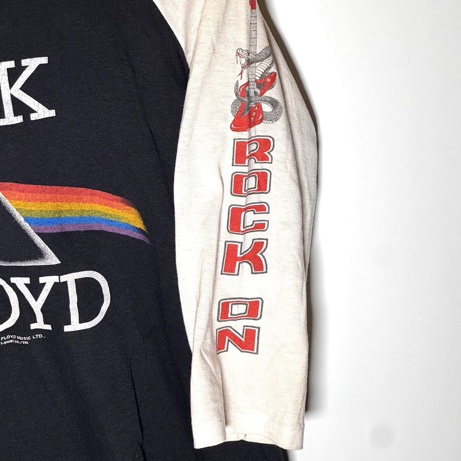 Significant Other Pink Floyd Dark Side of the Moon Raglan T-Shirt Women’s S Size S / US 4 / IT 40 - 4 Thumbnail