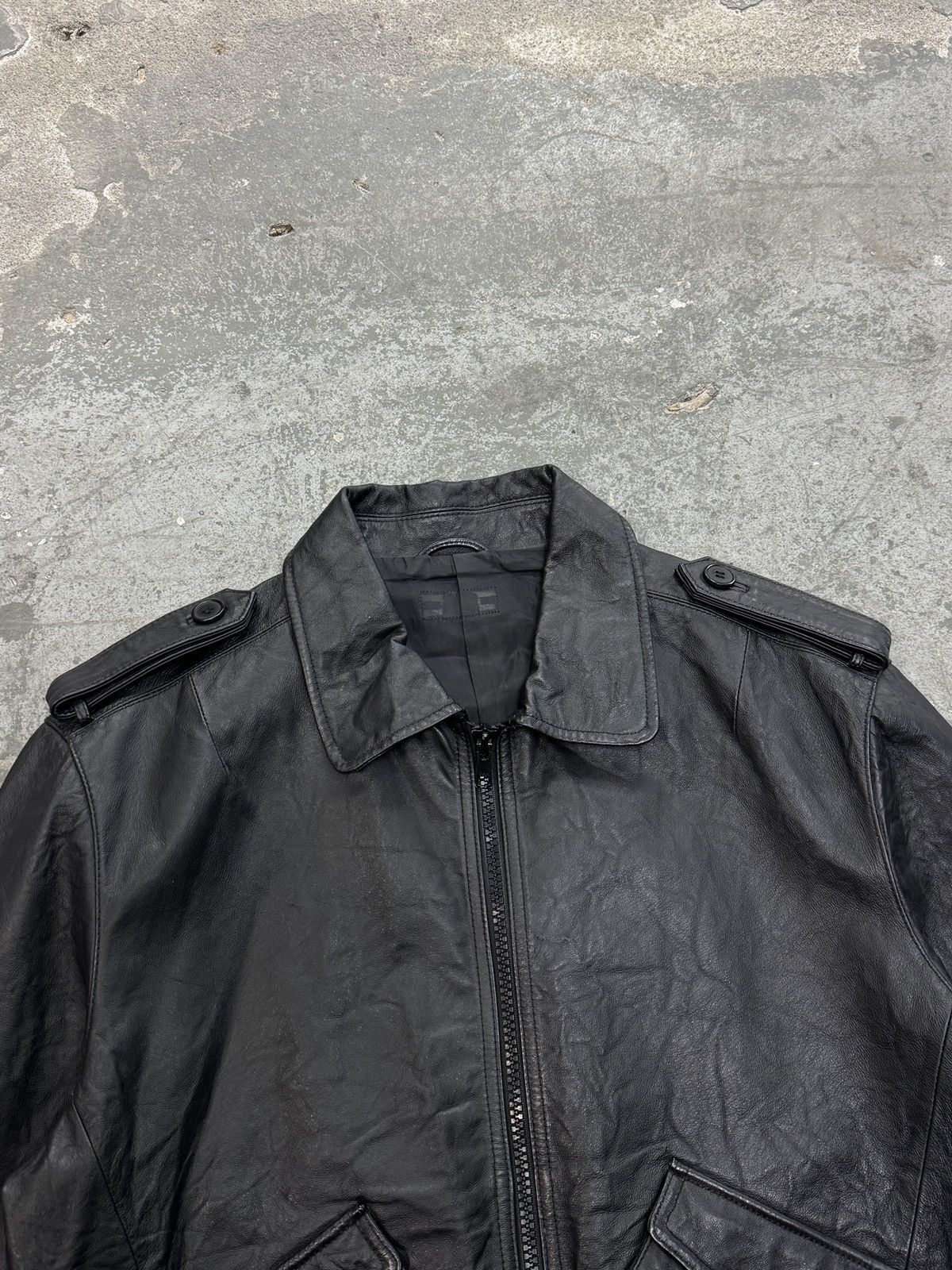 Japanese Brand Vintage Real Leather Racing Jacket Primavera Size US L / EU 52-54 / 3 - 4 Thumbnail