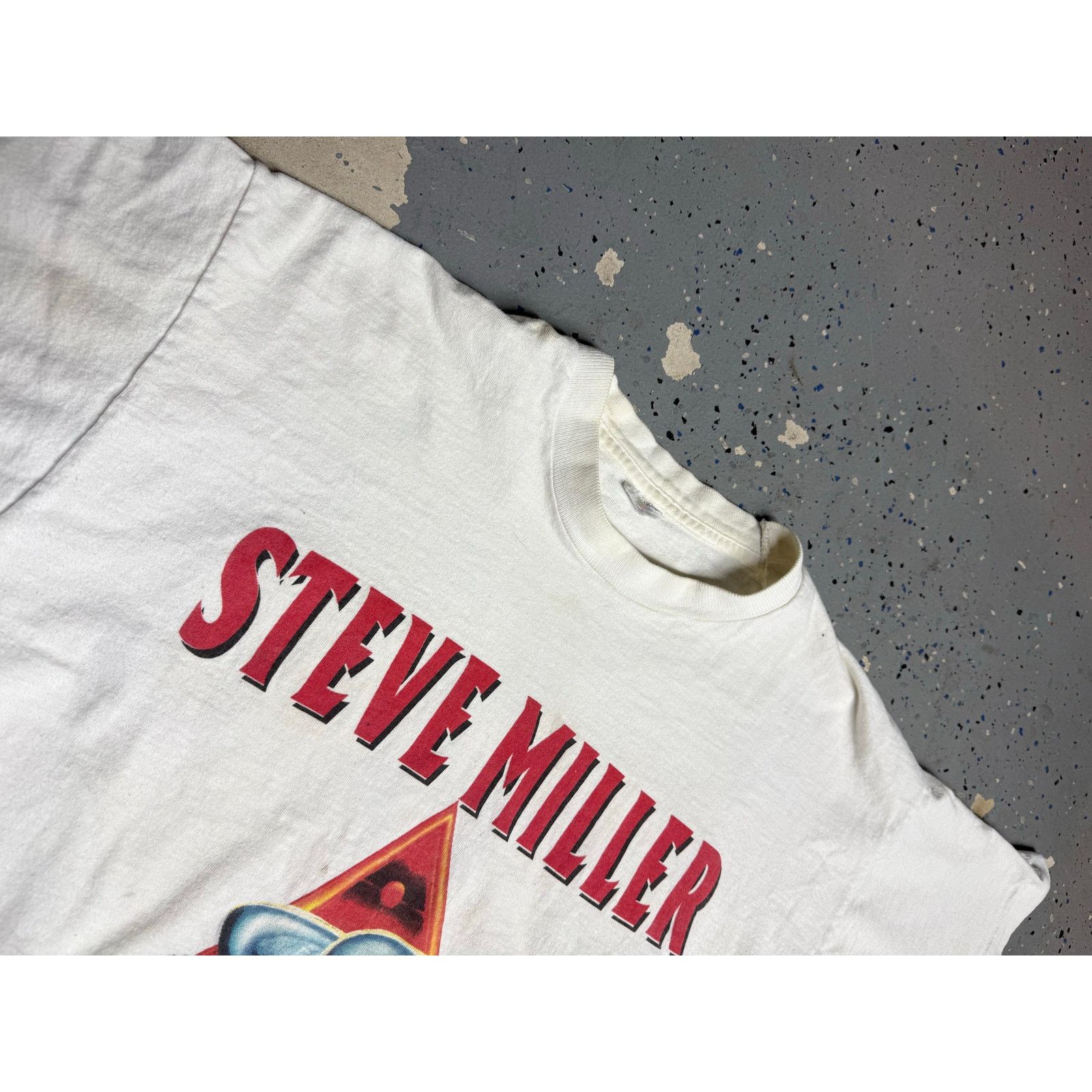 Fruit Of The Loom Vintage 95 Steve Miller Band Tee Size US XL / EU 56 / 4 - 8 Thumbnail