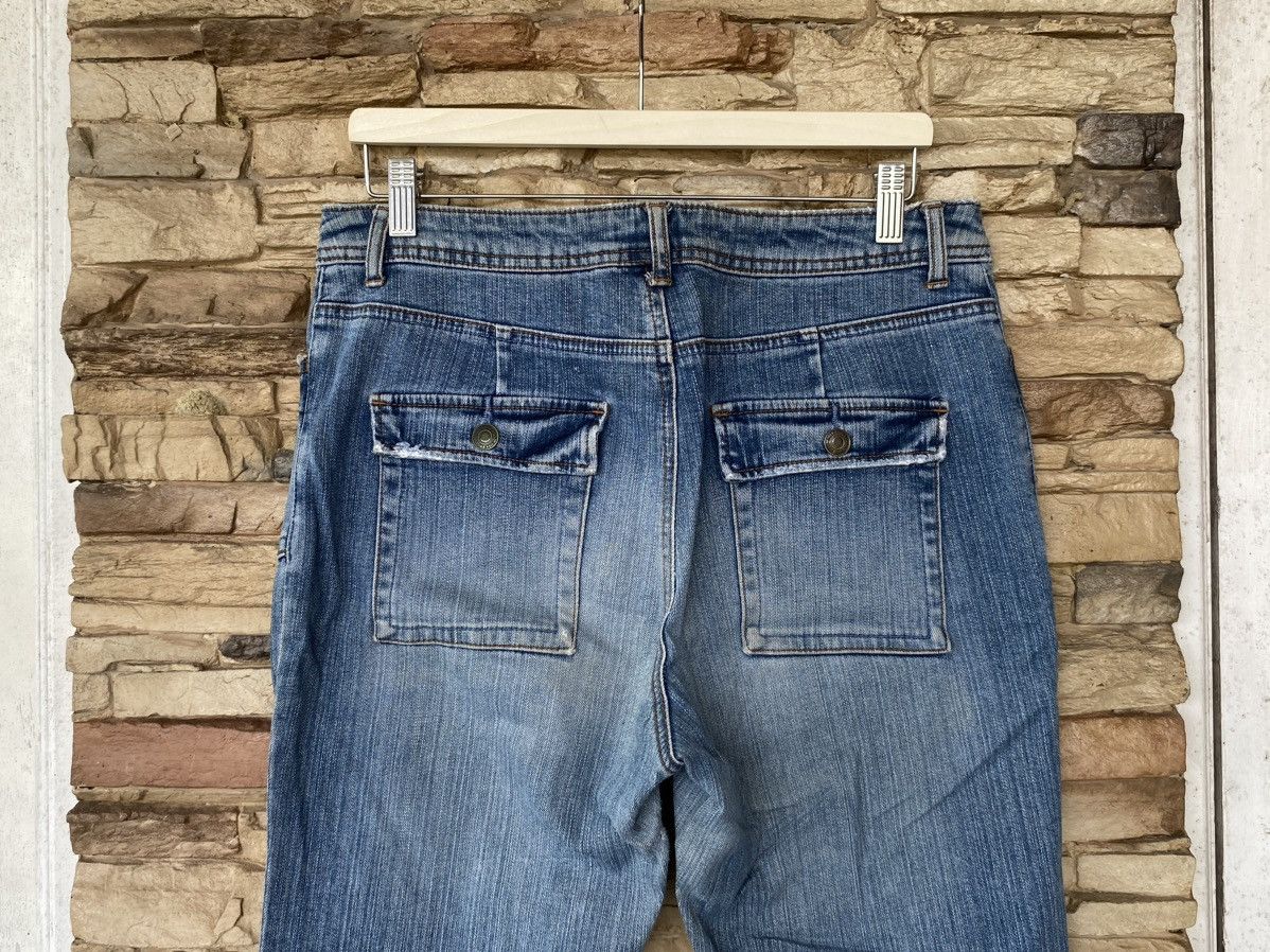 Japanese Brand 💥 Rare Flare Activewear Bootcut Jeans Size US 33 - 12 Thumbnail