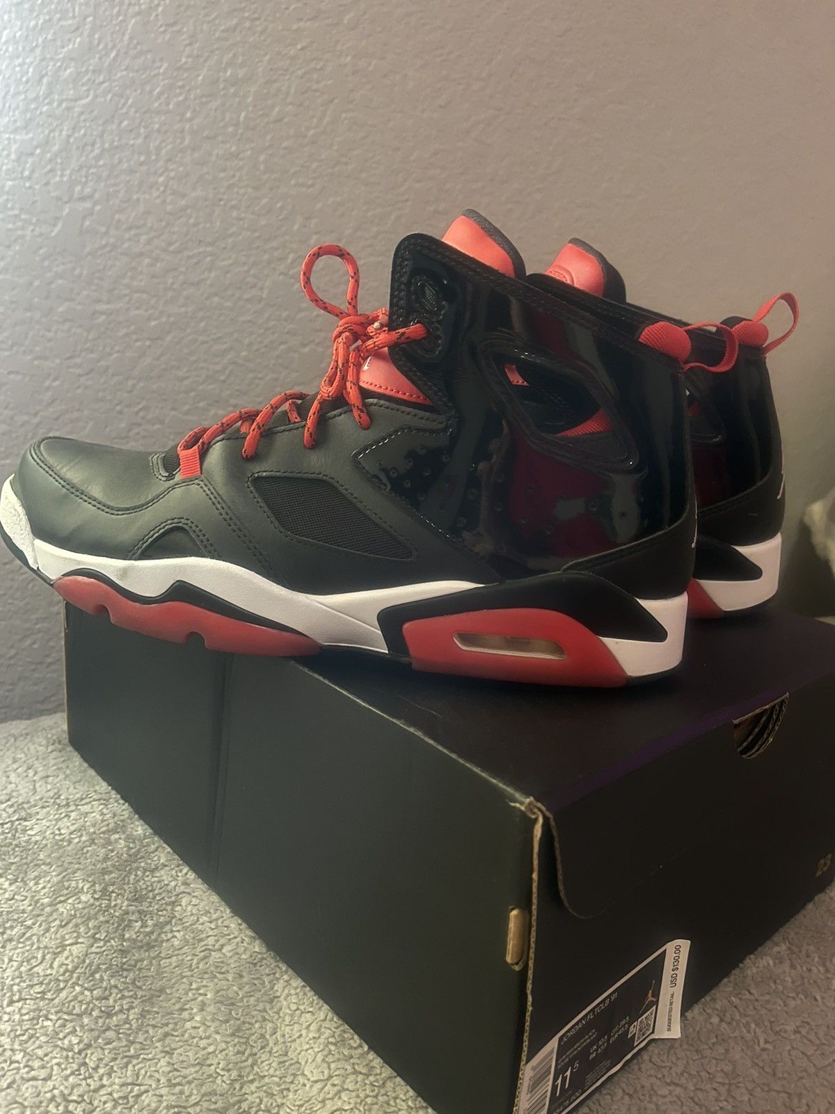 Jordan Brand Nike Jordans Flight Club ‘91 Size US 11.5 / EU 44-45 - 9 Thumbnail