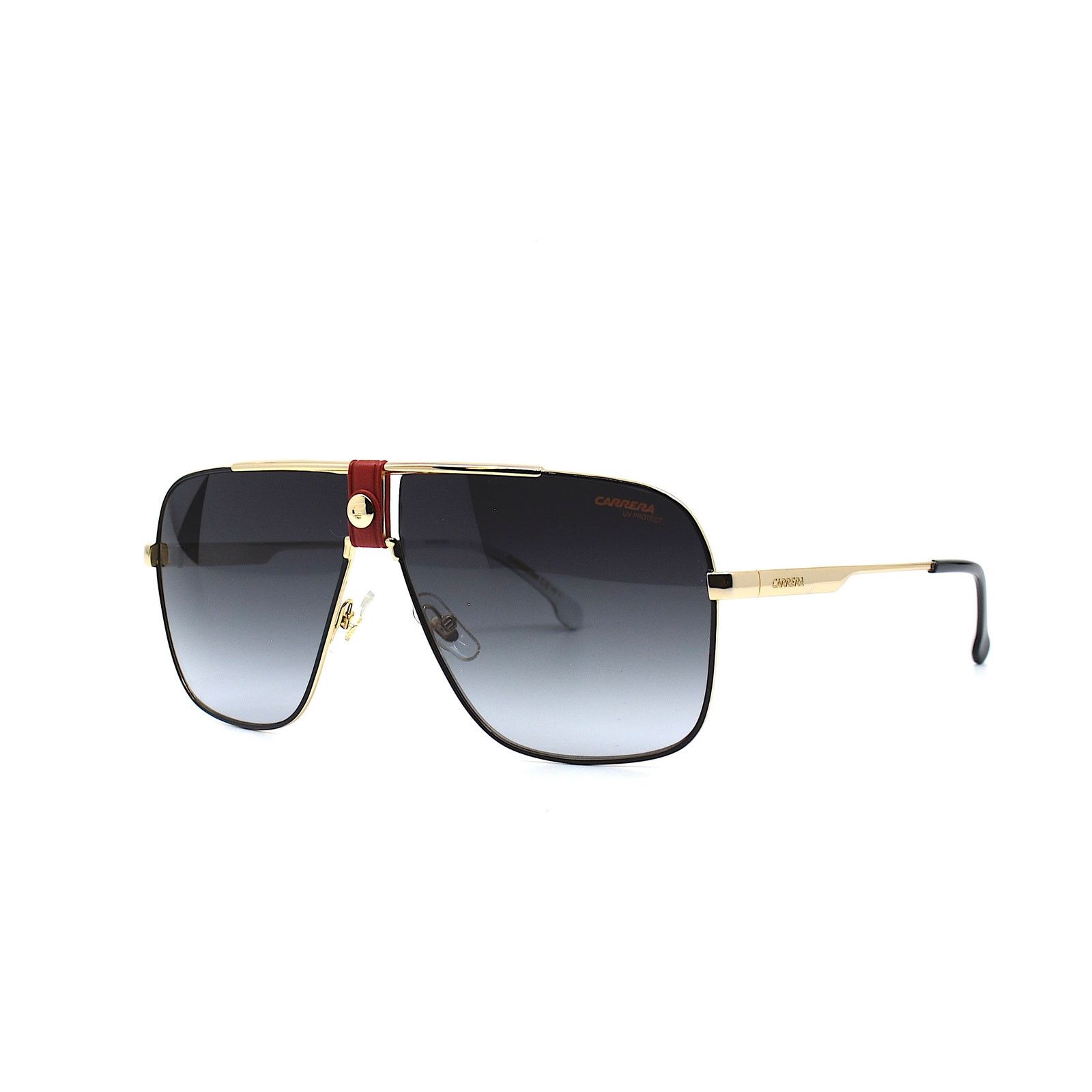 Carrera NEW CARRERA 1018/S BLACK/GOLD GREY GRADIENT SUNGLASSES Size ONE SIZE - 3 Thumbnail