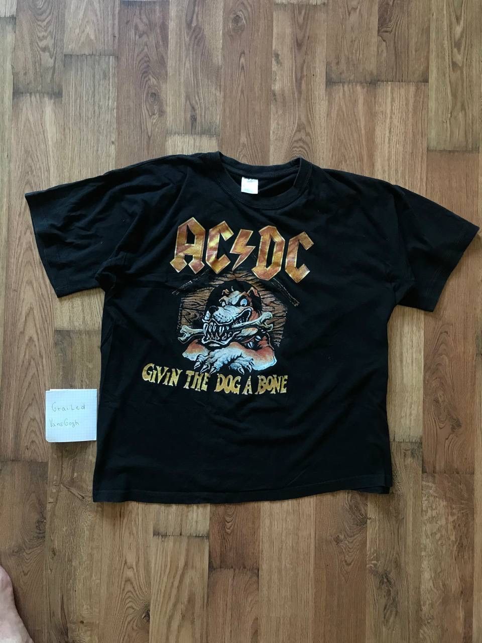 AC/DC × Band Tees × Vintage Vintage AC DC “Givin The Dog A Bone” T-shirt Size US XXL / EU 58 / 5 - 1 Thumbnail