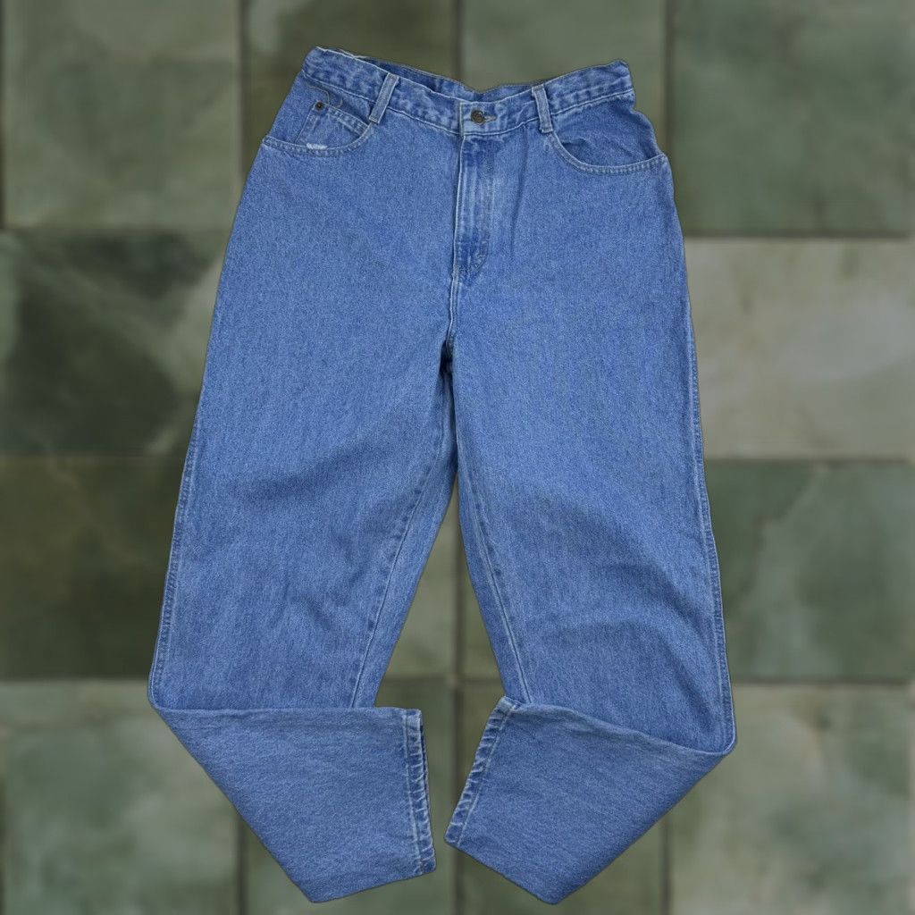 Vintage VINTAGE Gitano Jeans Womens 14 Average Blue Mom Jeans High Waist 90s Grunge Y2K Size 36" / US 14 / IT 50 - 1 Thumbnail