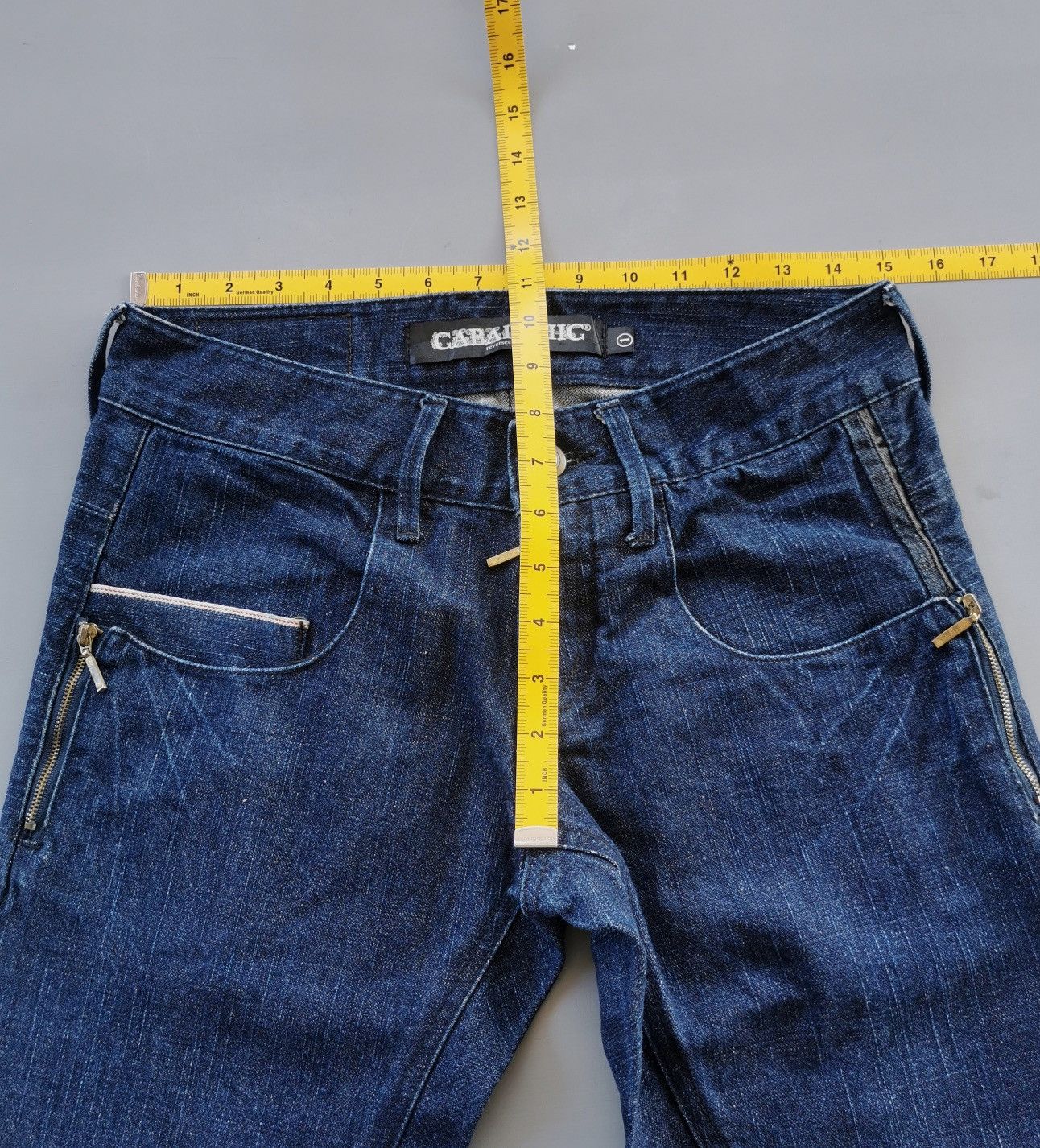 14th Addiction Cabalchic Selvedge Zipper Bootcut Denim Jeans Size US 30 / EU 46 - 14 Thumbnail
