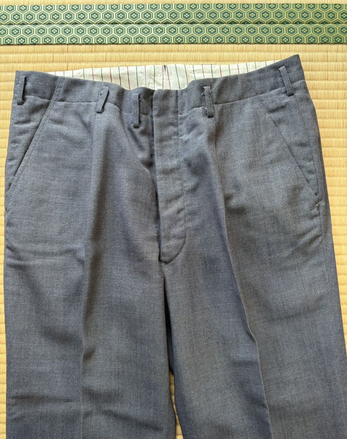 Other Spring&Summer Vintage Japanese All Wool Slacks – D.H.K. Size US 35 - 4 Thumbnail