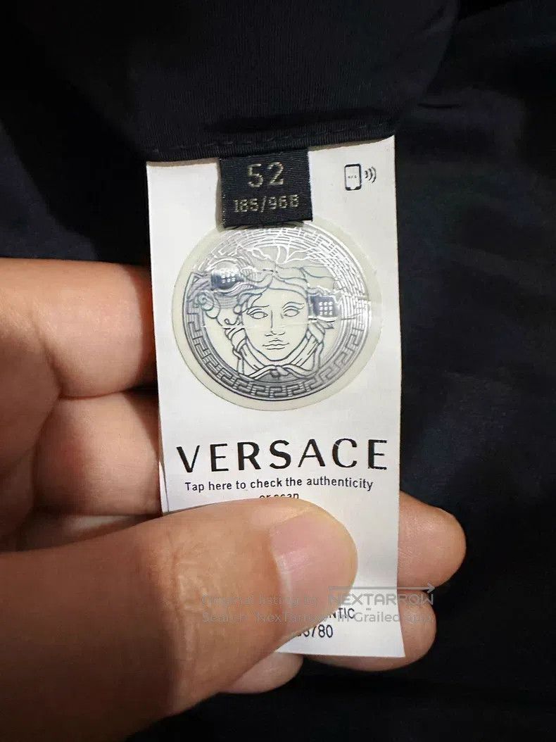 Versace Versace Egyptian leopard embroidered trench coat men's coa Size US XL / EU 56 / 4 - 7 Thumbnail