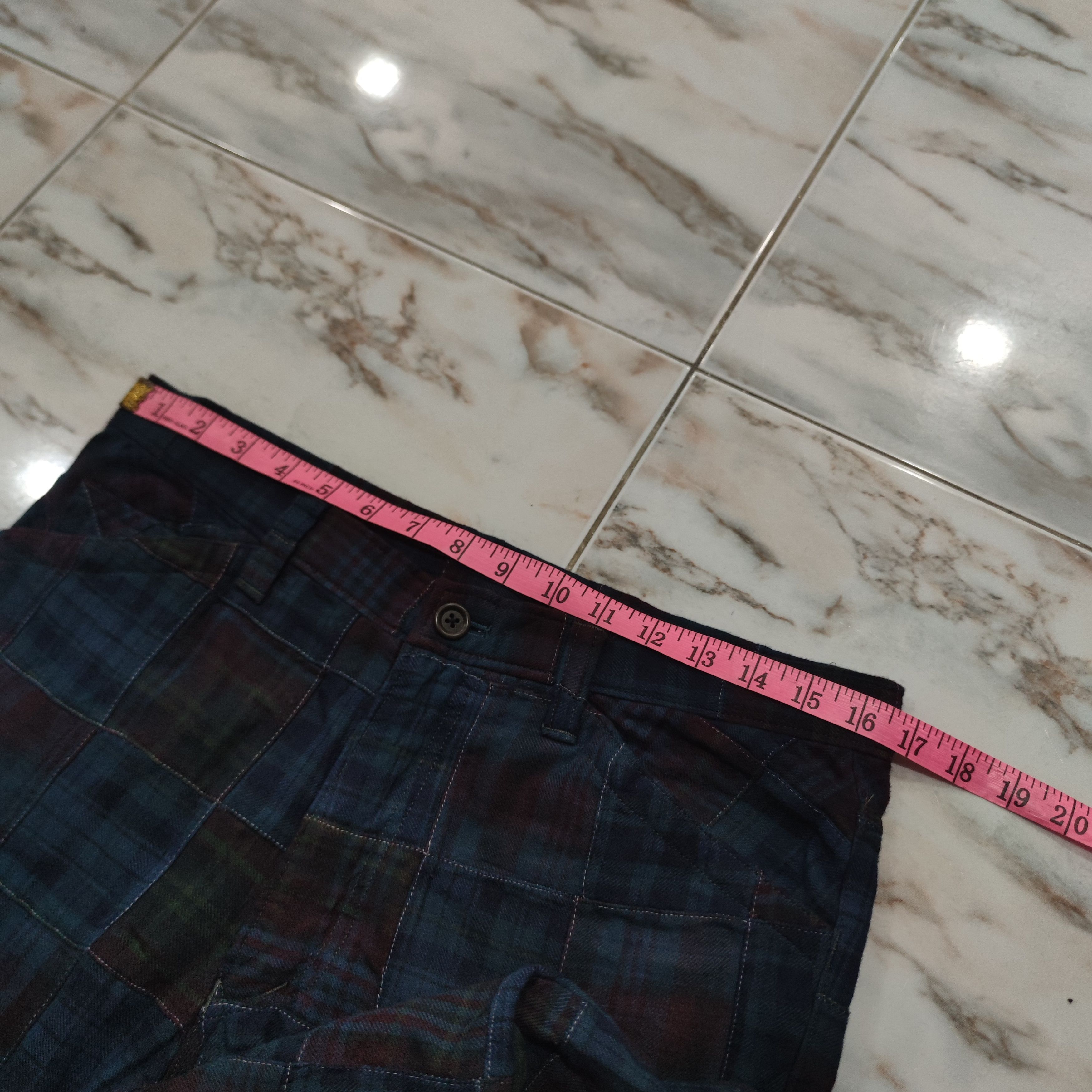 If Six Was Nine × Japanese Brand L.Z.G RARE PATCHWORK DESIGN PANT MADE IN JAPAN Size US 33 - 12 Thumbnail