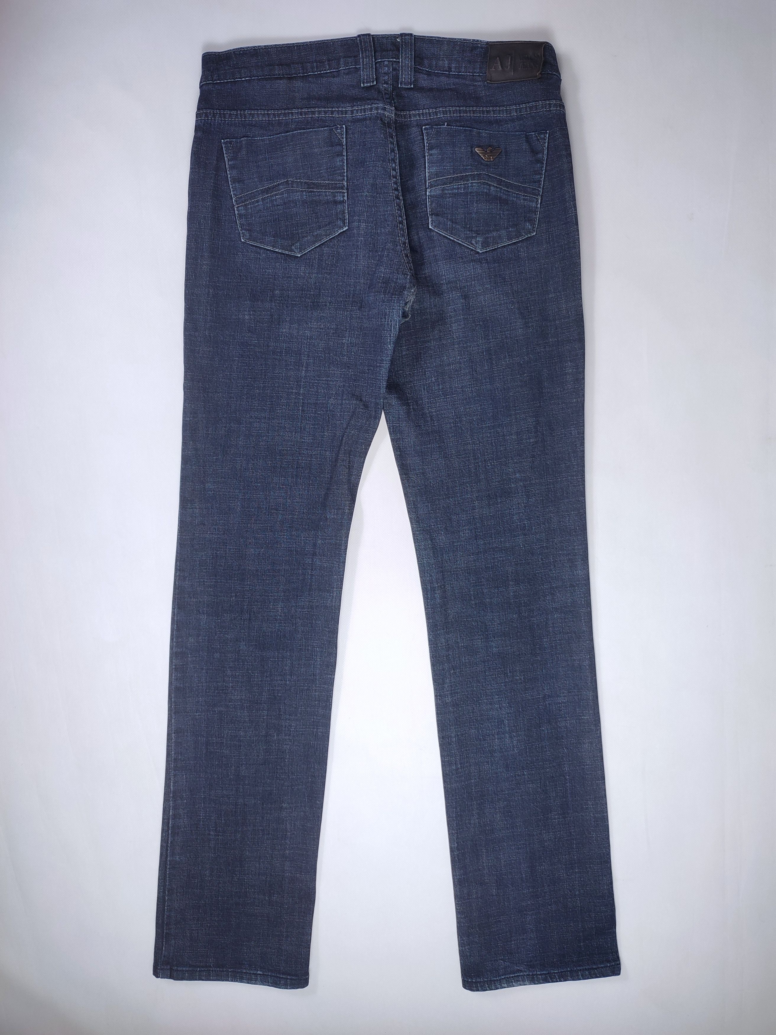 Armani Armani Jeans Stretched Indigo Pants Size US 29 - 8 Thumbnail