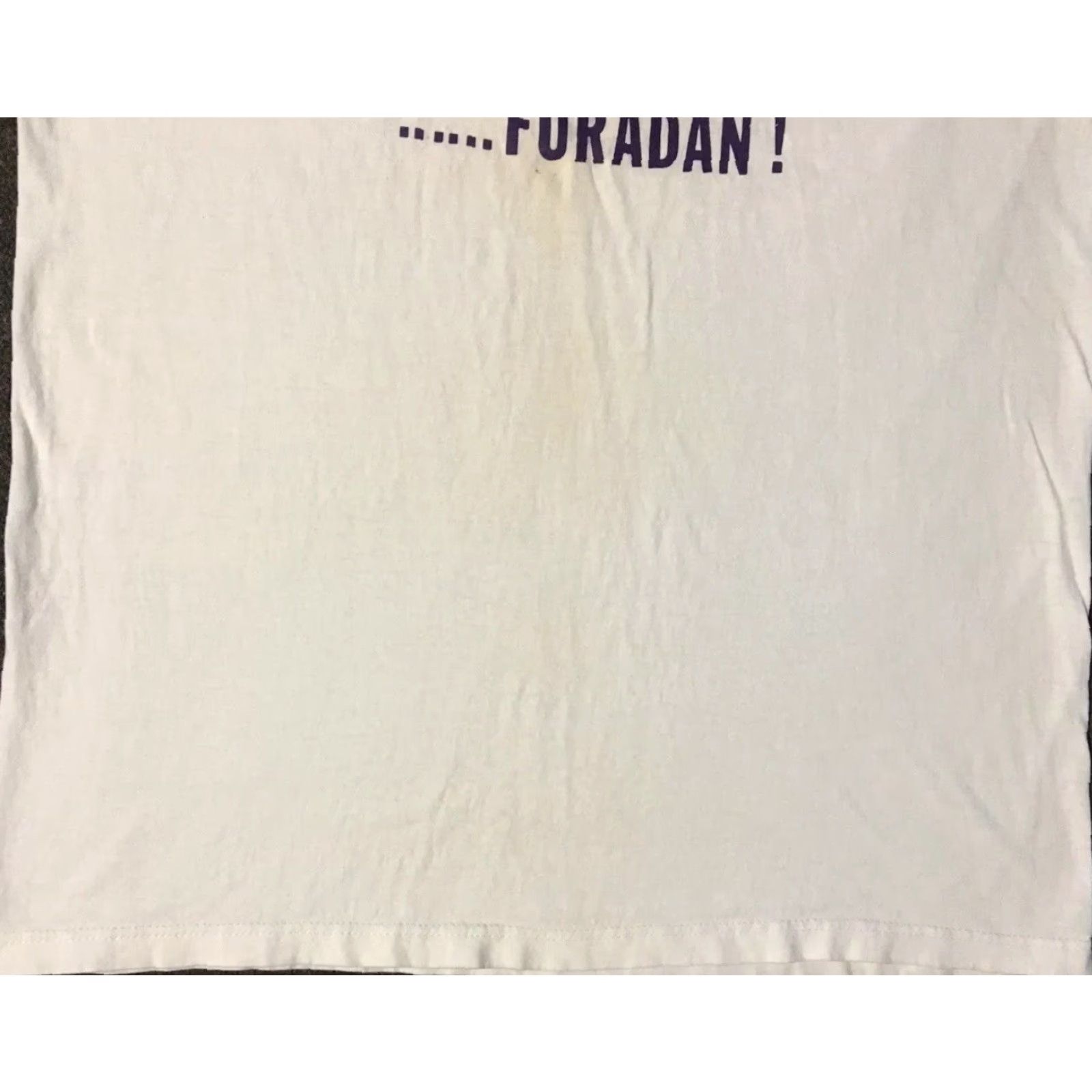 Vintage VINTAGE 80s Furadan Pesticide Maryland Legislation Shirt L Politics Funny Joke White Crew Neck Short Sleeve Size US L / EU 52-54 / 3 - 5 Thumbnail