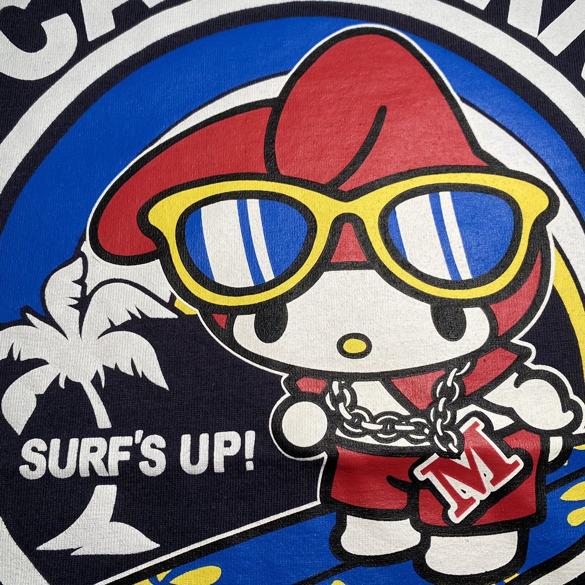 Anime × Vintage Hello Kitty Surf’s Up In California Cartoon T Shirt Size US M / EU 48-50 / 2 - 8 Thumbnail