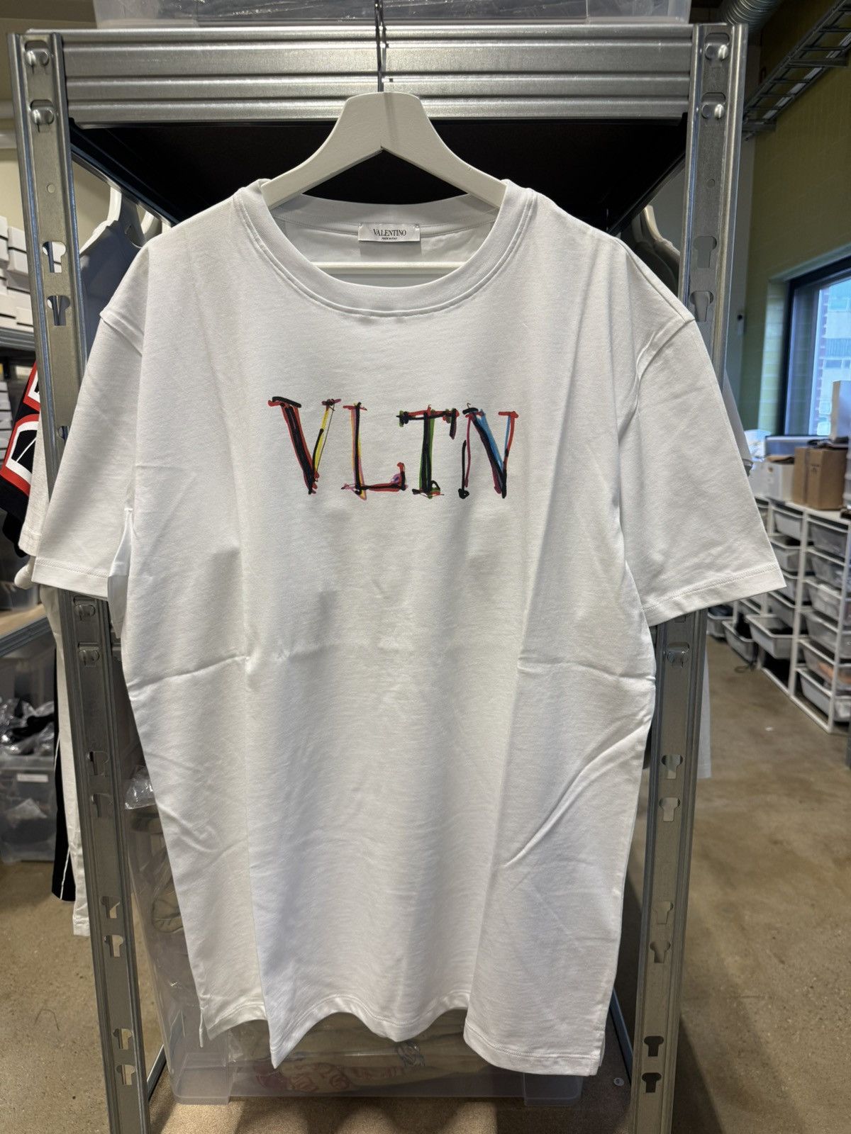 Valentino Valentino VLTN Logo T-Shirt NEW 600$ Size US XXL / EU 58 / 5 - 1 Thumbnail