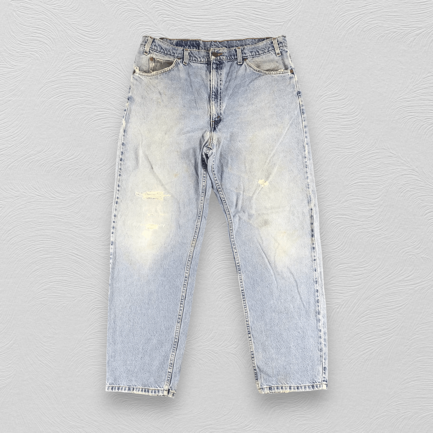 Levi's Vintage Levi's 553 Jeans Relaxed Fit Denim KJ164 Size US 37 - 1 Thumbnail
