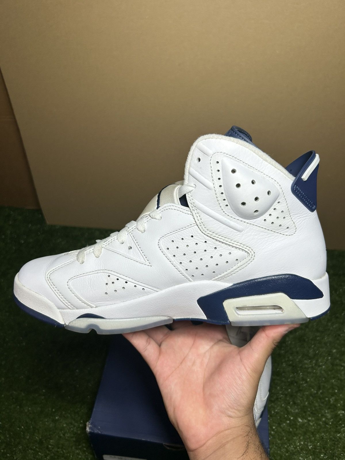 Jordan Brand Jordan 6 Midnight Navy Size US 10 / EU 43 - 6 Thumbnail