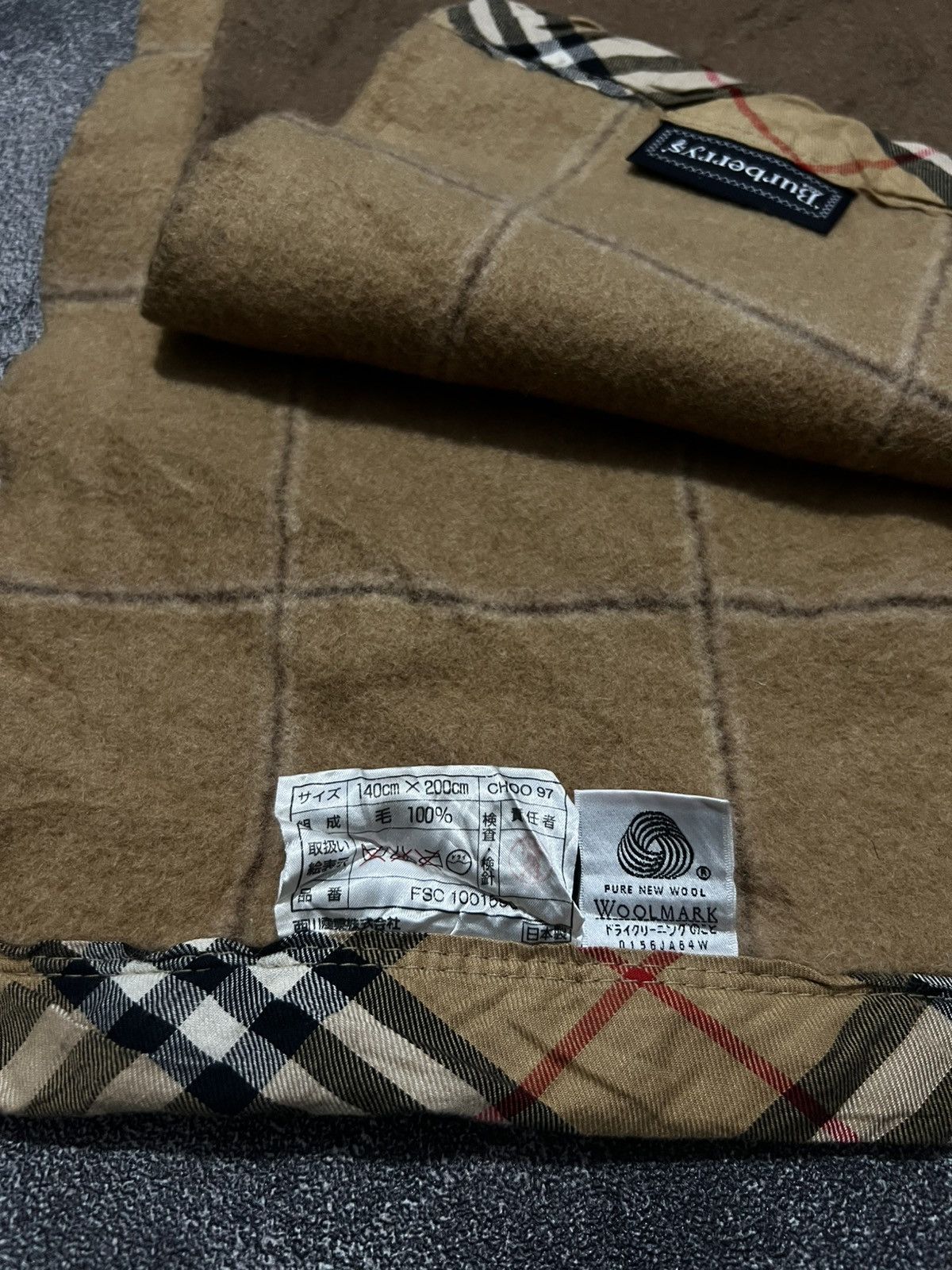 Burberry Burberrys Blanket Size ONE SIZE - 5 Thumbnail