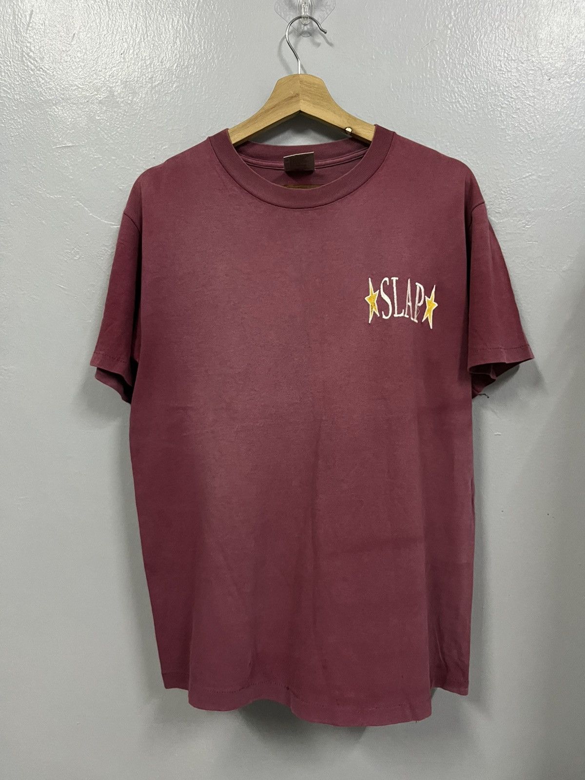 Vintage Vintage thrashed sun faded oneita single stich tee Size US M / EU 48-50 / 2 - 1 Thumbnail