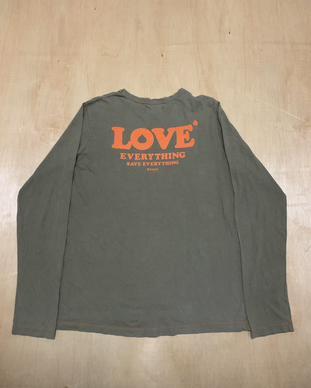 Hysteric Glamour × Japanese Brand Love Everything save everything Khoon Longslevee Size US M / EU 48-50 / 2 - 3 Thumbnail