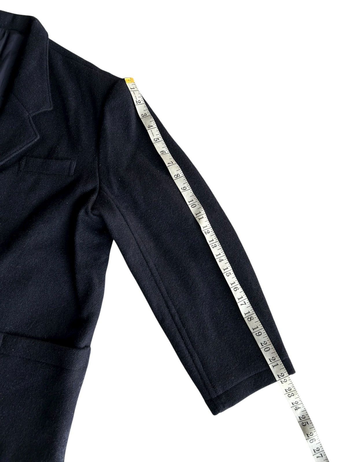 Yohji Yamamoto Y's Yohji Yamamoto Wool Long Coat - dmc Size US L / EU 52-54 / 3 - 19 Thumbnail