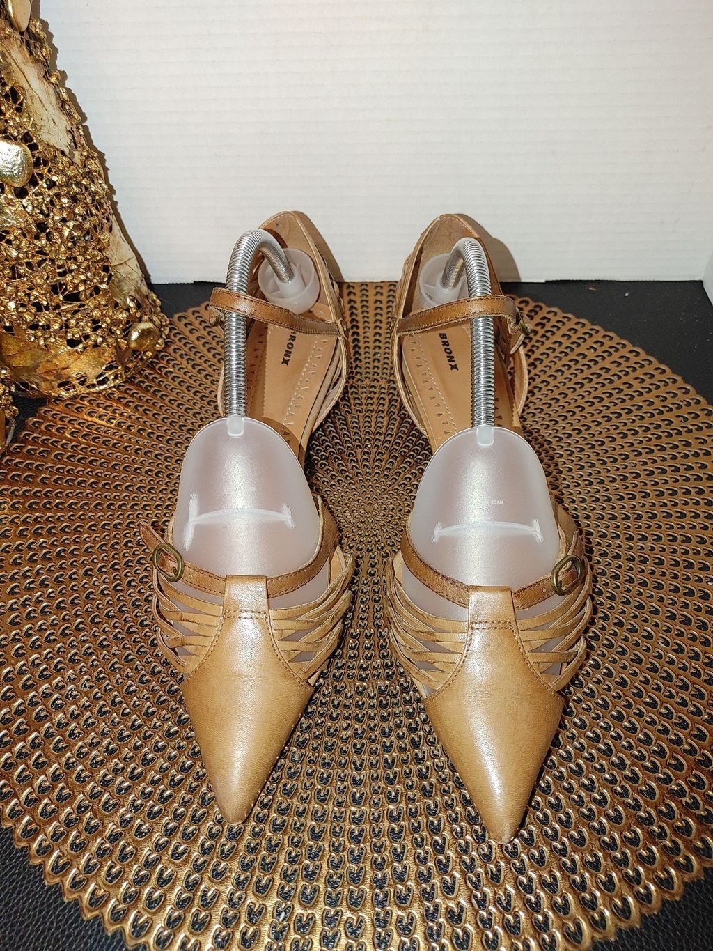 Bronx and Banco Bronx leather sandals size 40 Size US 9 / IT 39 - 1 Thumbnail