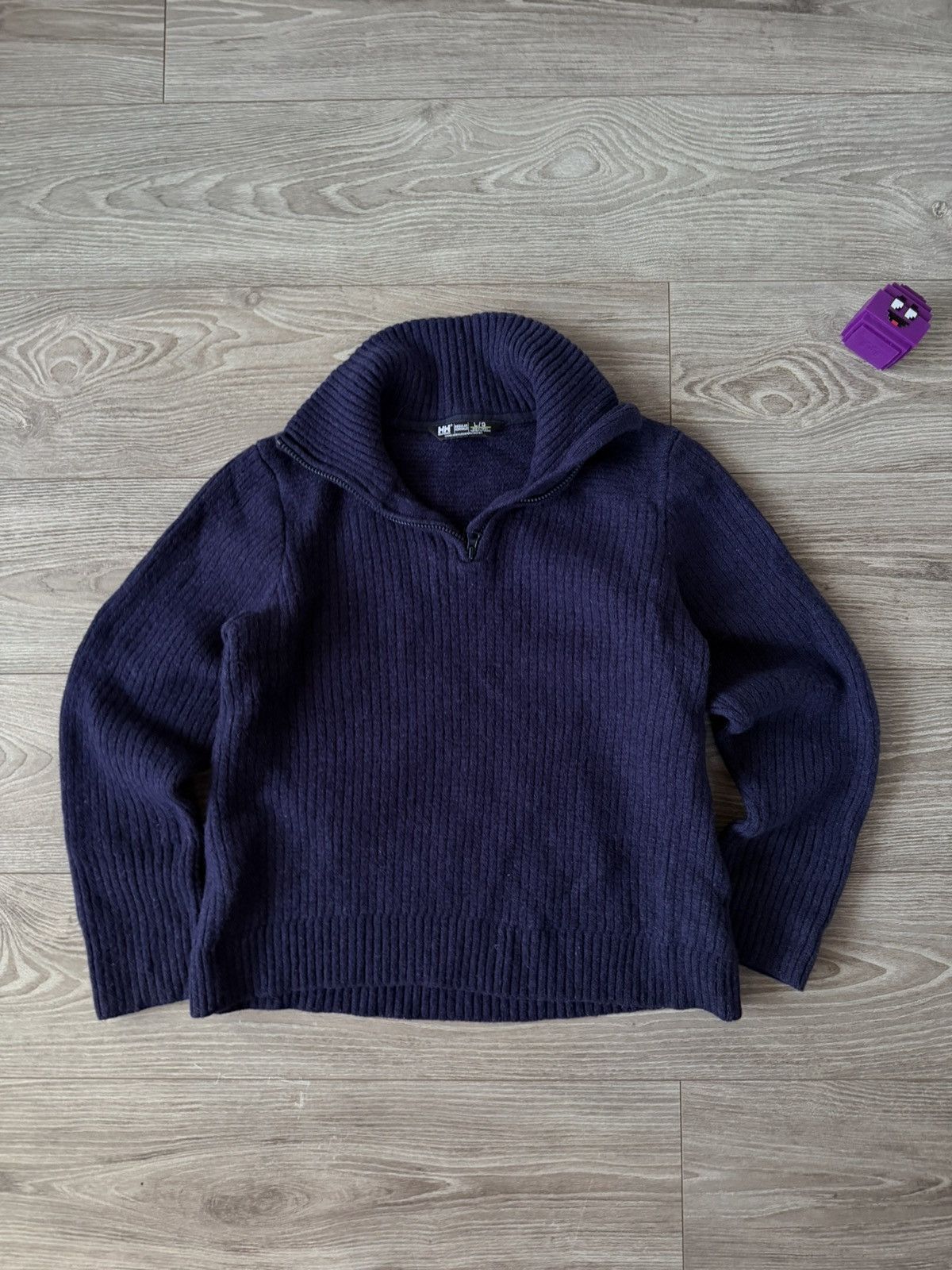 Helly Hansen Helly Hansen 100% Wool Lambs Regular Sweater Size L / US 10 / IT 46 - 6 Thumbnail