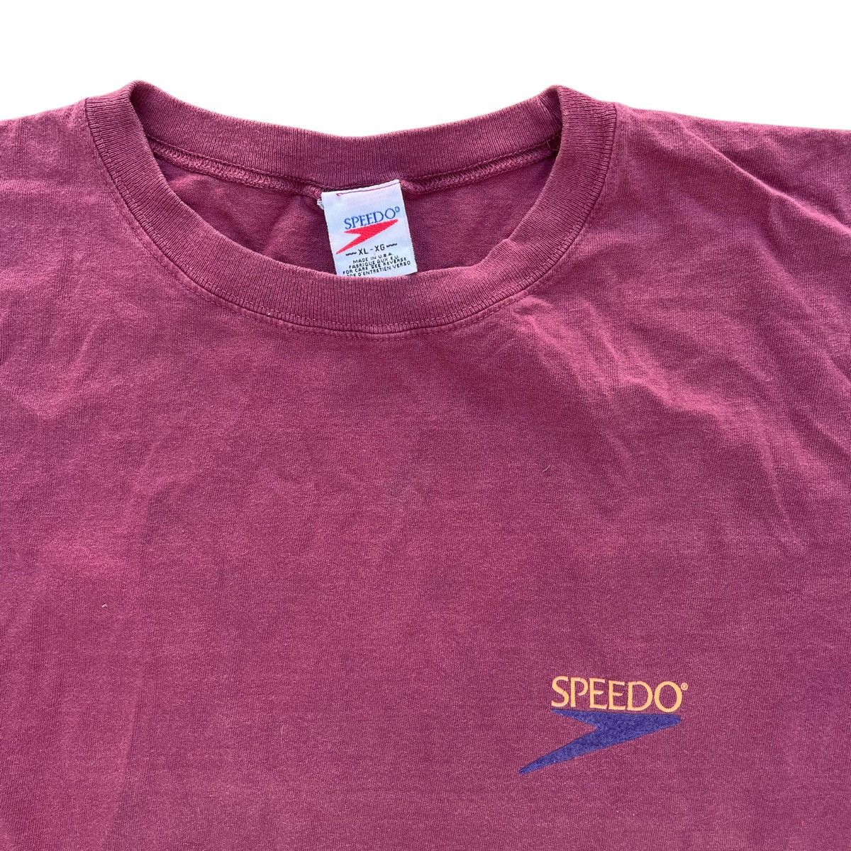 Speedo Vintage 1996 Speedo Surf Wear Shirt Size XL Made in USA Size US XL / EU 56 / 4 - 5 Thumbnail