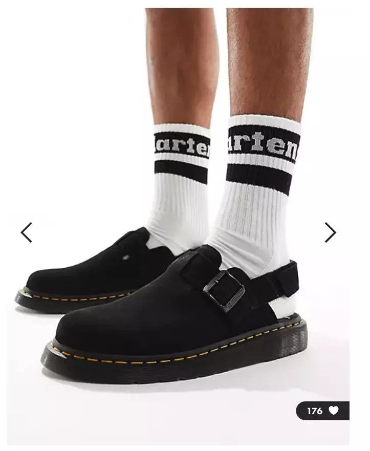 Dr. Martens JORGE II SUEDE SLINGBACK MULES Size US 10 / EU 43 - 7 Thumbnail