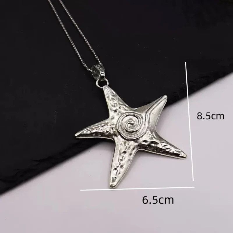 Vintage star Pendant Necklace Size ONE SIZE - 7 Thumbnail