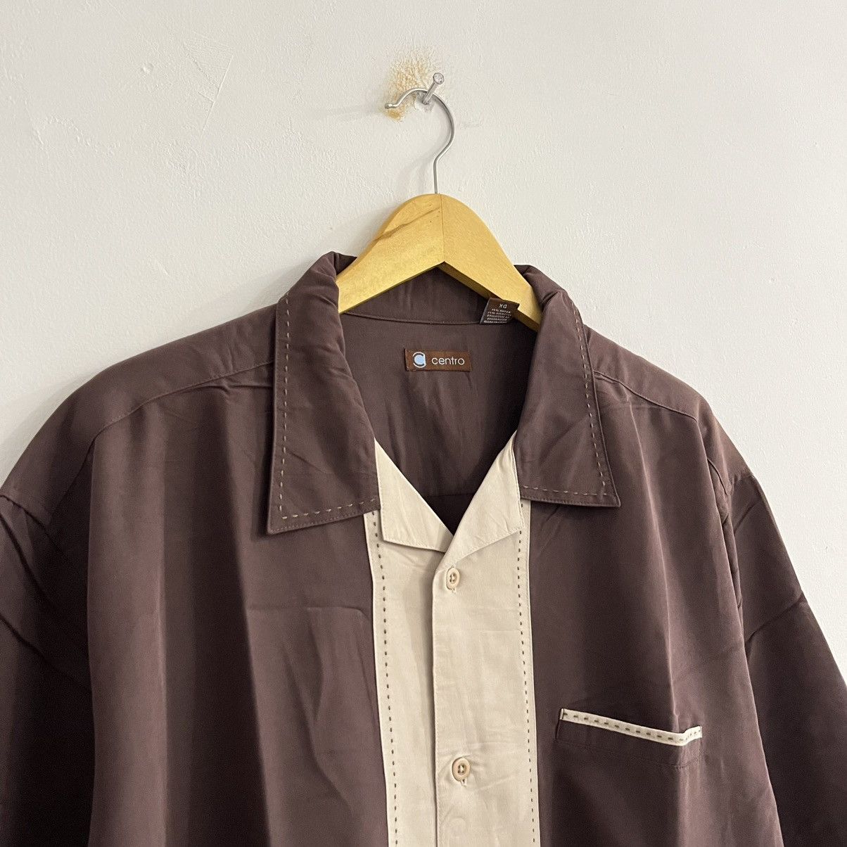 Japanese Brand Centro - Campcollar Two Tone Color Shirt Size US XL / EU 56 / 4 - 3 Thumbnail