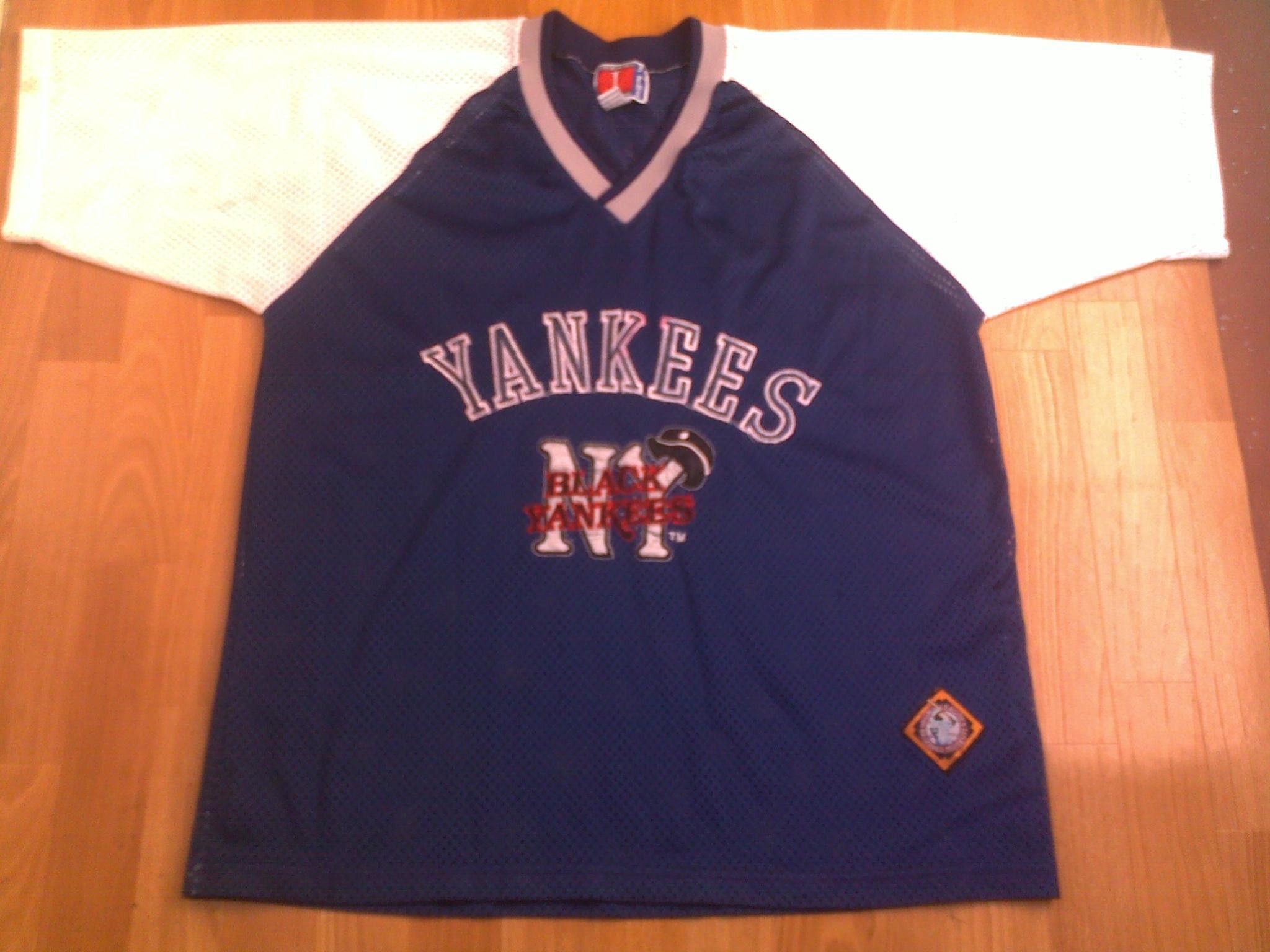 MLB New York Yankees jersey vintage baseball 90s hip hop L