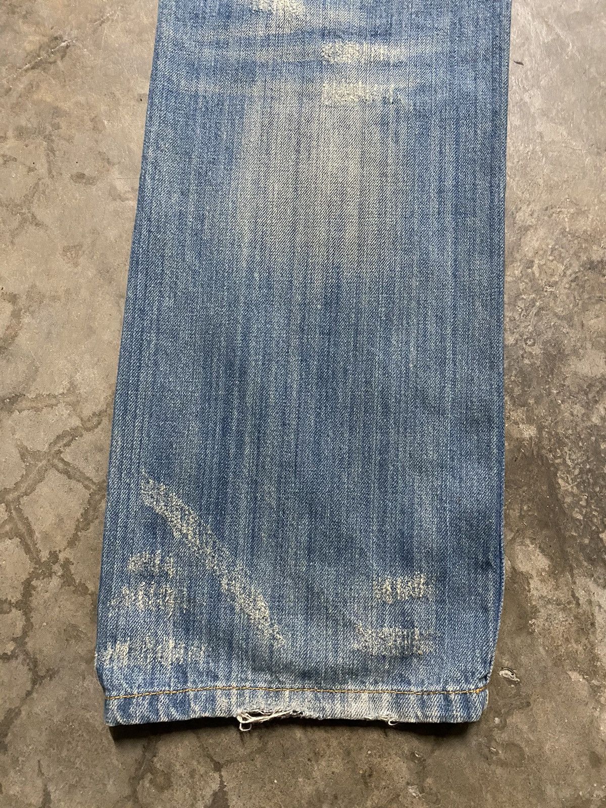Dolce & Gabbana × Hysteric Glamour × If Six Was Nine Dolce & Gabbana Made in Italy Trash Distressed Denim @act233 Size US 33 - 6 Thumbnail