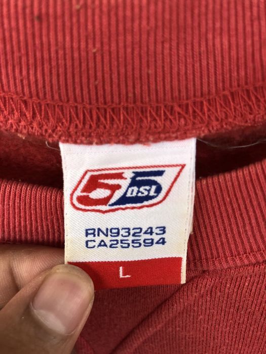55DSL 55 DSL Big Logo Sweatshirt Size US L / EU 52-54 / 3 - 4 Thumbnail