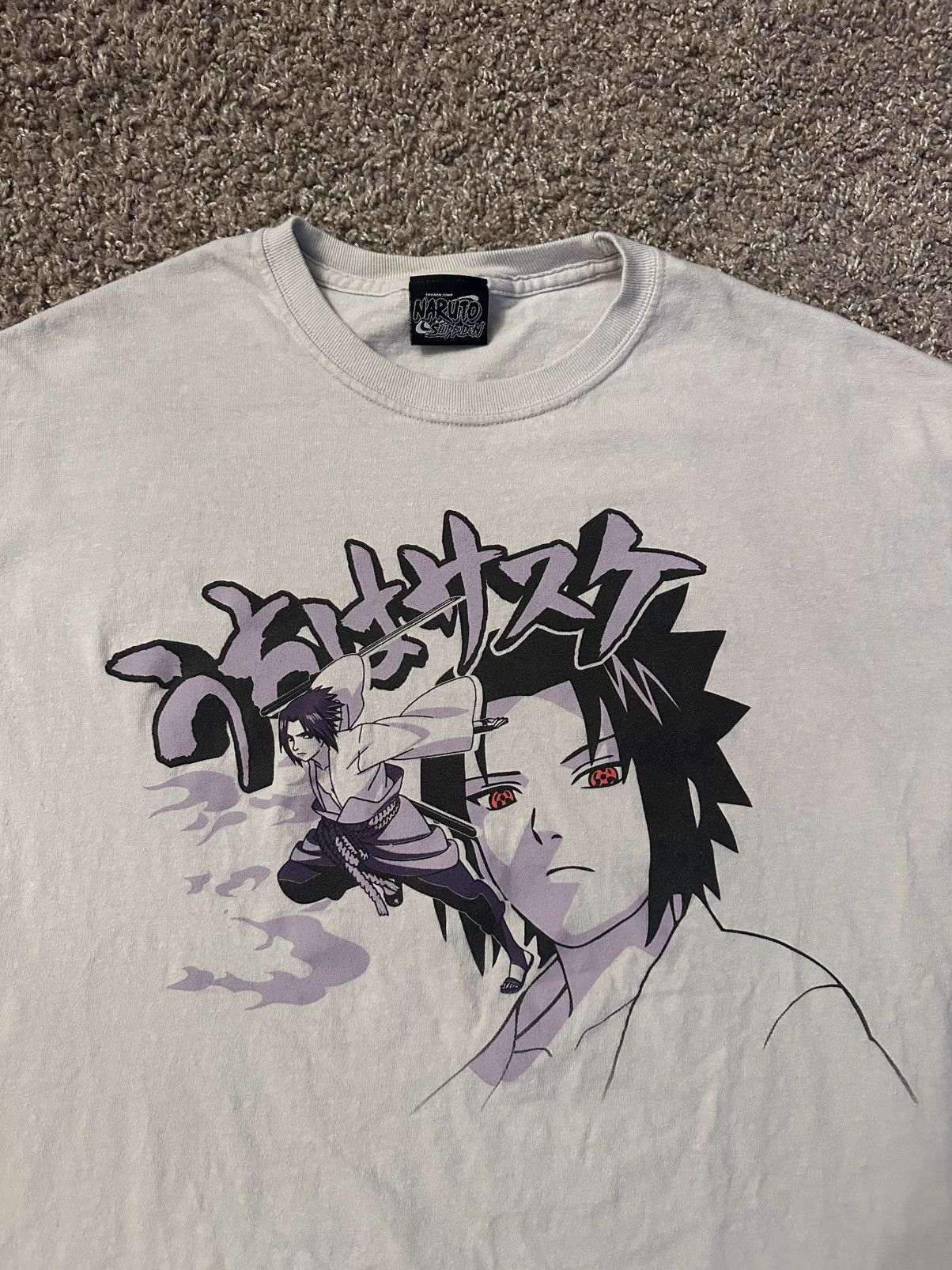 Vintage Vintage Naruto Shonen Jump Sasuke Anime Solo Ripple Junction Size US XL / EU 56 / 4 - 2 Thumbnail