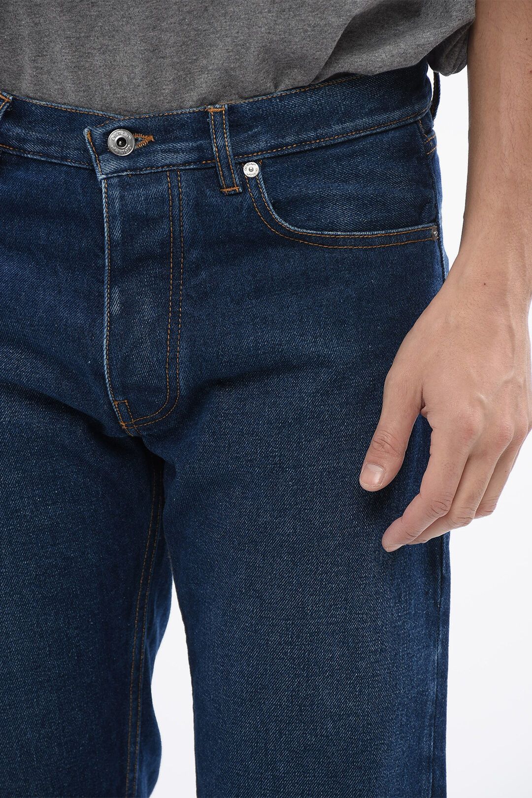 Off-White og1mm0525 Tapered Fit Jeans in Blue Size US 30 / EU 46 - 3 Thumbnail