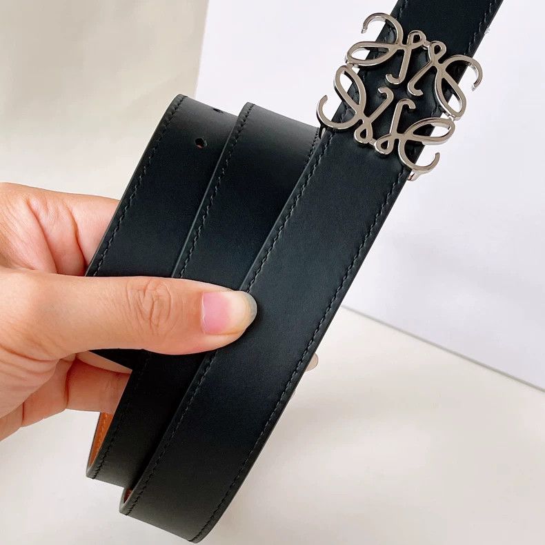 Loewe LOEWE Plain small cowhide belt Size ONE SIZE - 4 Thumbnail