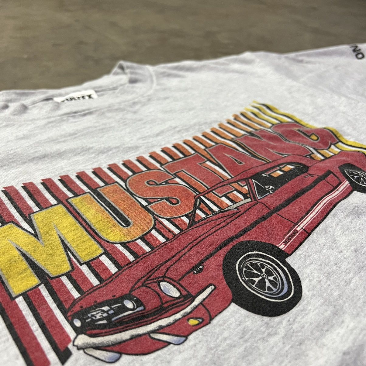 Ford × NASCAR × Vintage Vintage 90’s Ford Mustang 🇺🇸 Graphic T-Shirt Size US L / EU 52-54 / 3 - 4 Thumbnail