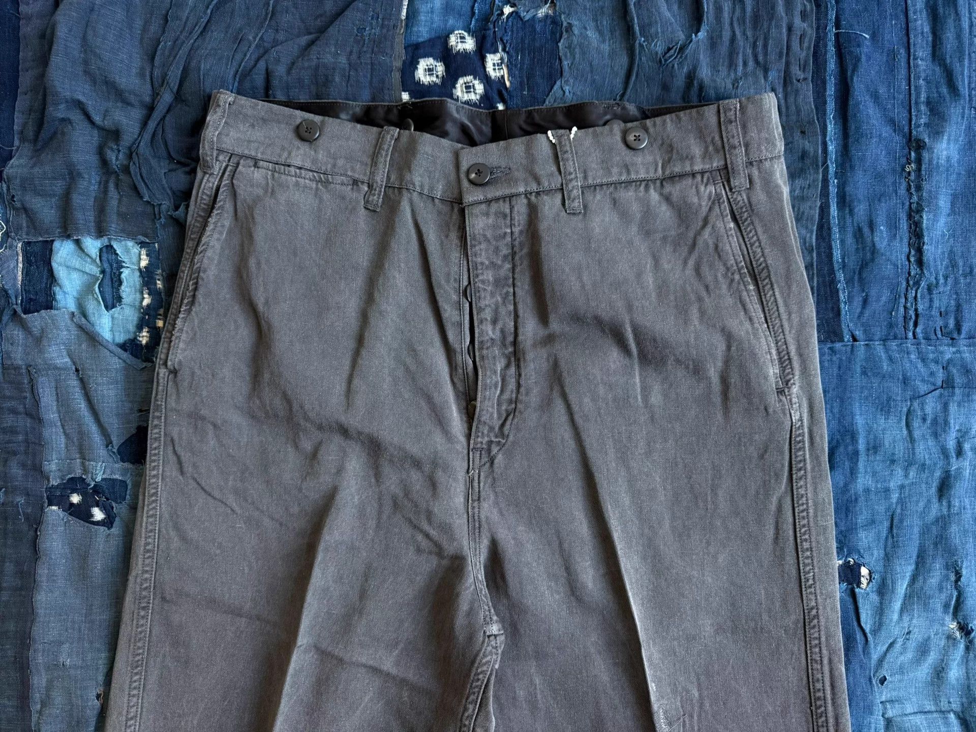 Visvim VISVIM 25AW ALPER PANTS DMGD Washed Distressed Black Sz 3 Size US 40 / EU 56 - 3 Thumbnail