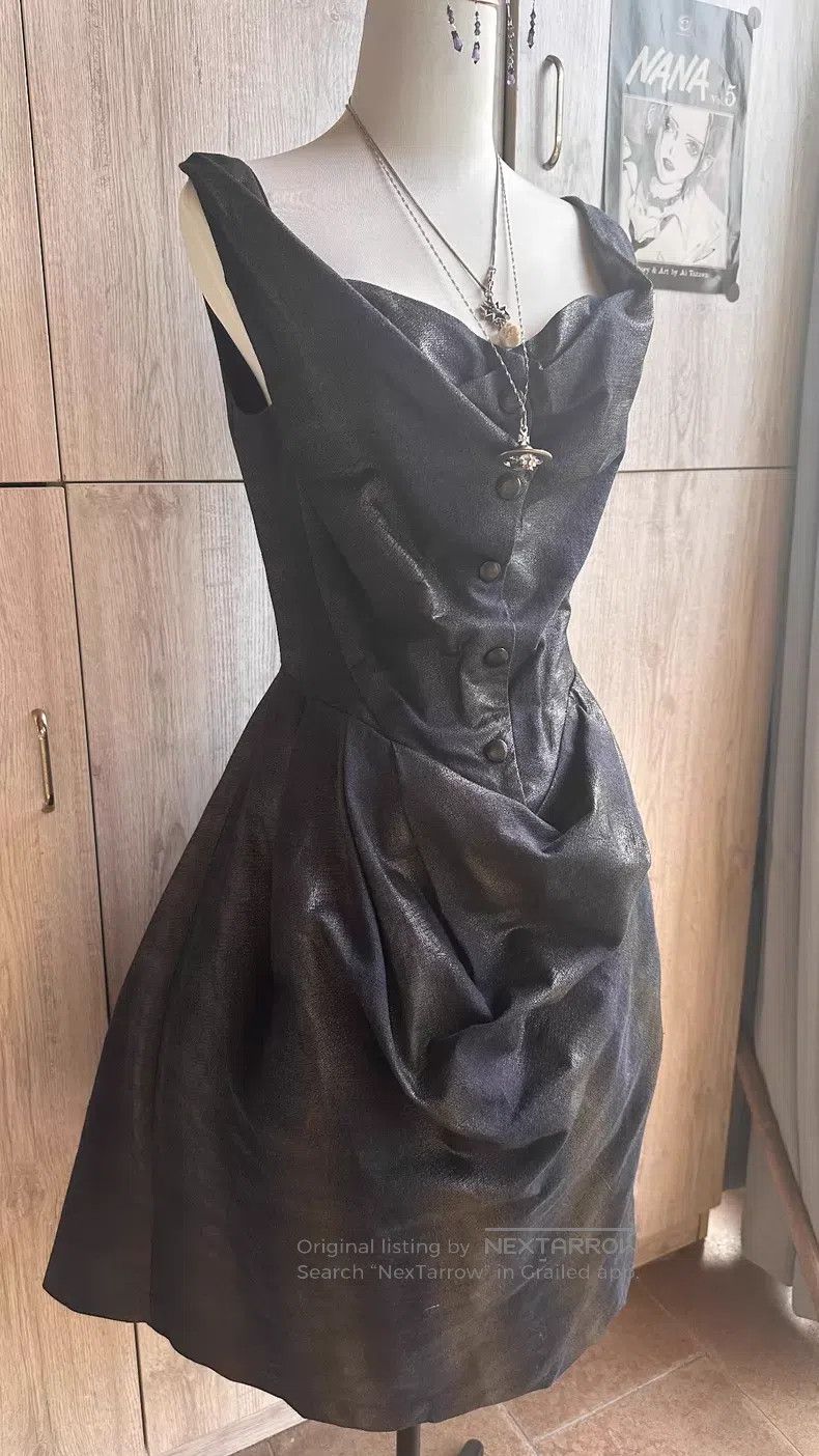 Vivienne Westwood Vivienne Westwood Dress with pleats and snap button design Size M / US 6-8 / IT 42-44 - 3 Thumbnail