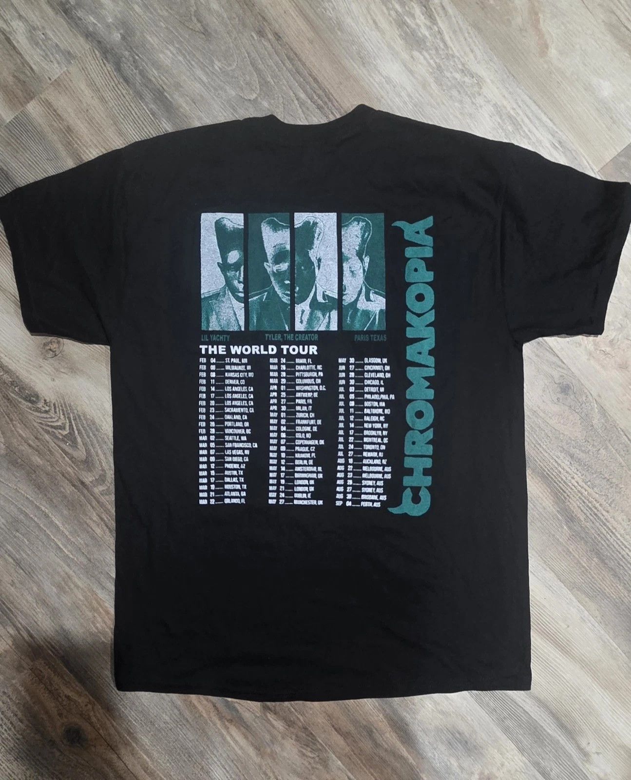Other Tyler the Creator Chromakopia 2025 Tour Shirt Black Large Size US L / EU 52-54 / 3 - 1 Thumbnail