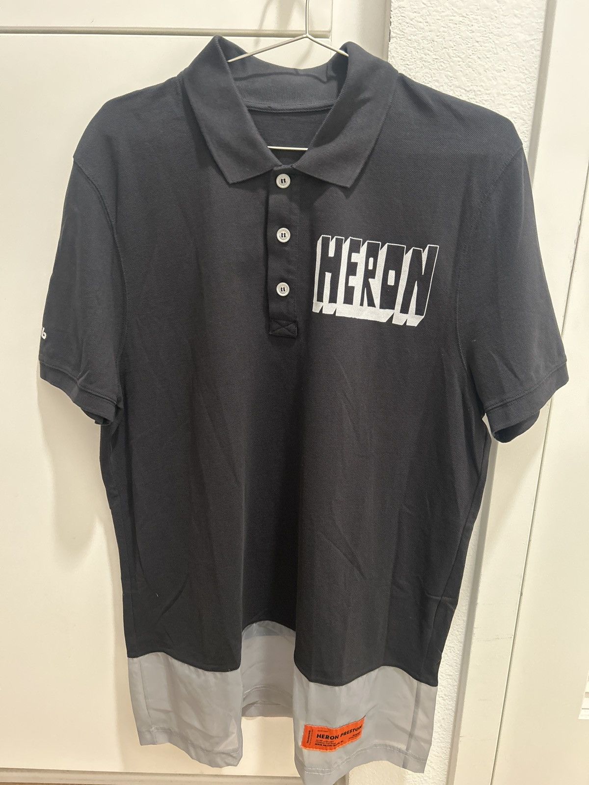 Heron Preston Heron Preston NYC Polo Black New! Size US M / EU 48-50 / 2 - 1 Thumbnail