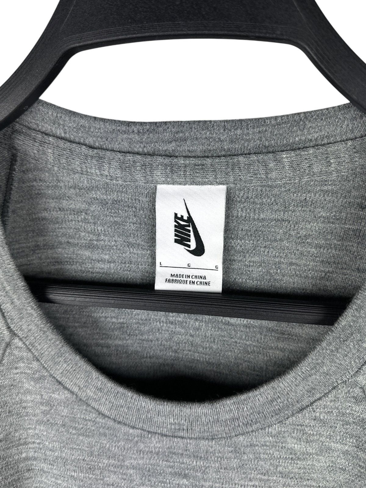 Nike Nikelaab AAE 1.0 Men’s Crew Sweatshirt Dark Grey Heather Size US L / EU 52-54 / 3 - 4 Thumbnail