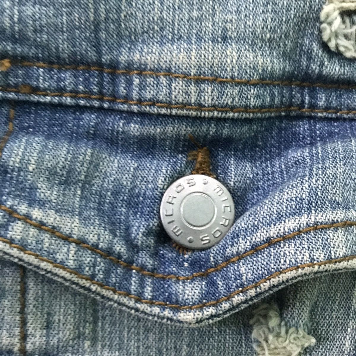 Japanese Brand Japanese Brand S.P.R Distress Denim Jacket Size XS / US 0-2 / IT 36-38 - 4 Thumbnail