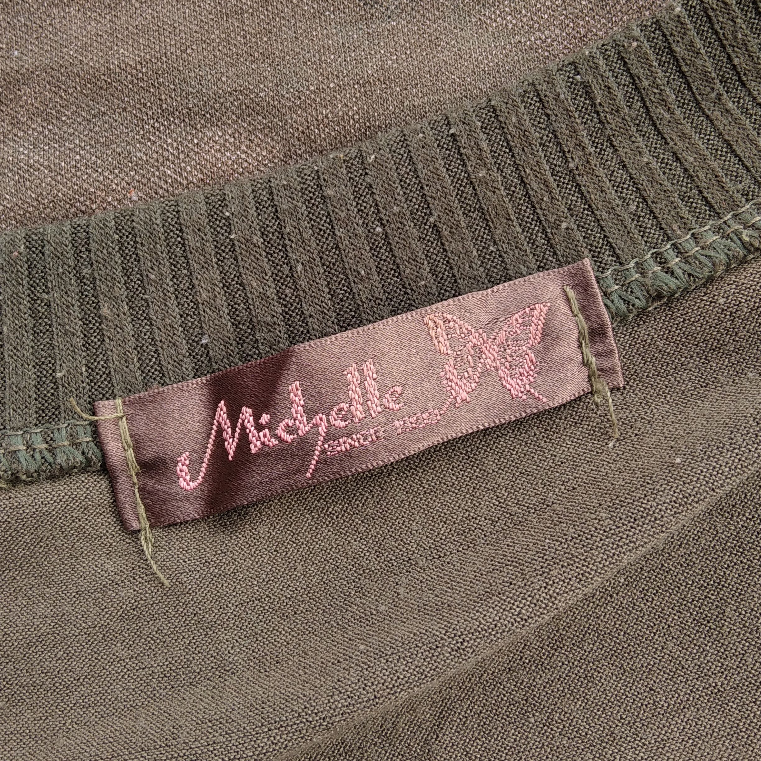 If Six Was Nine Vintage y2k MICHELLE Japanese Brand Rhinestones Long sleeve Size US S / EU 44-46 / 1 - 6 Thumbnail