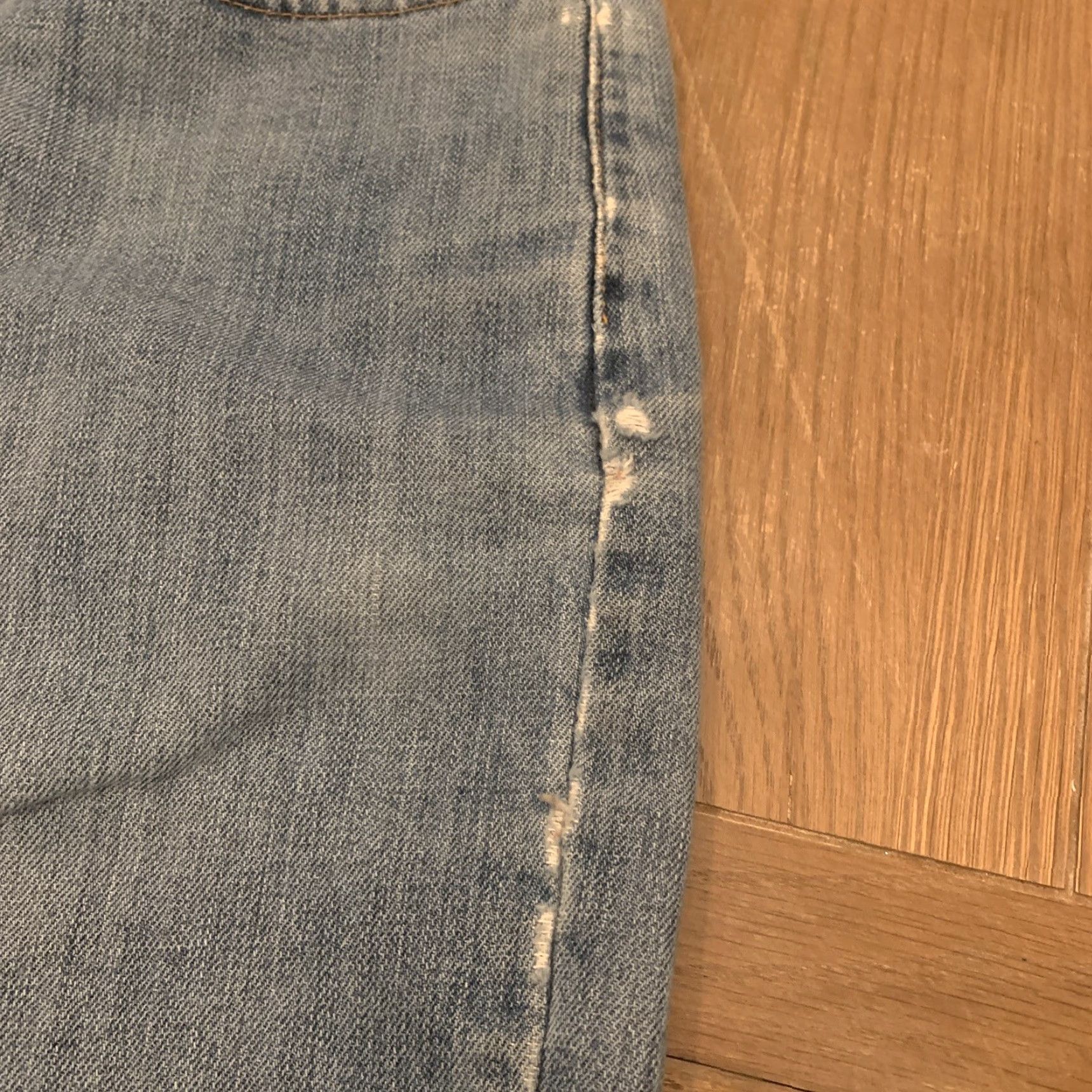 Carhartt Carhartt Jeans Mens 38x34 Denim Relaxed Fit 101483-980 Medium Wash Blue Size US 38 / EU 54 - 4 Thumbnail