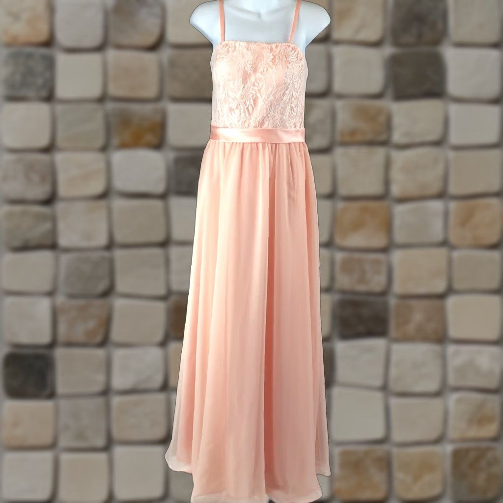 impressions bridal bridesmaid dresses Light Champagne Embroider Lace Bridal Gown – Annahandbridal