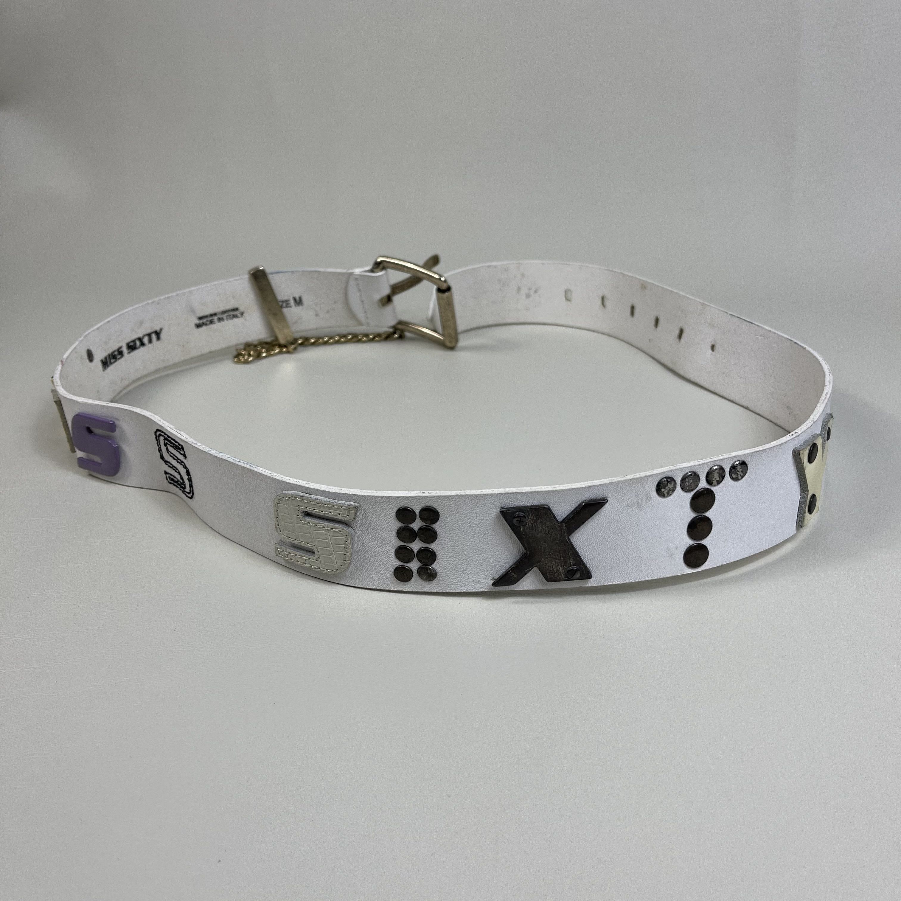 Miss Sixty Miss Sixty - Studded - Leather Belt Size ONE SIZE - 5 Thumbnail