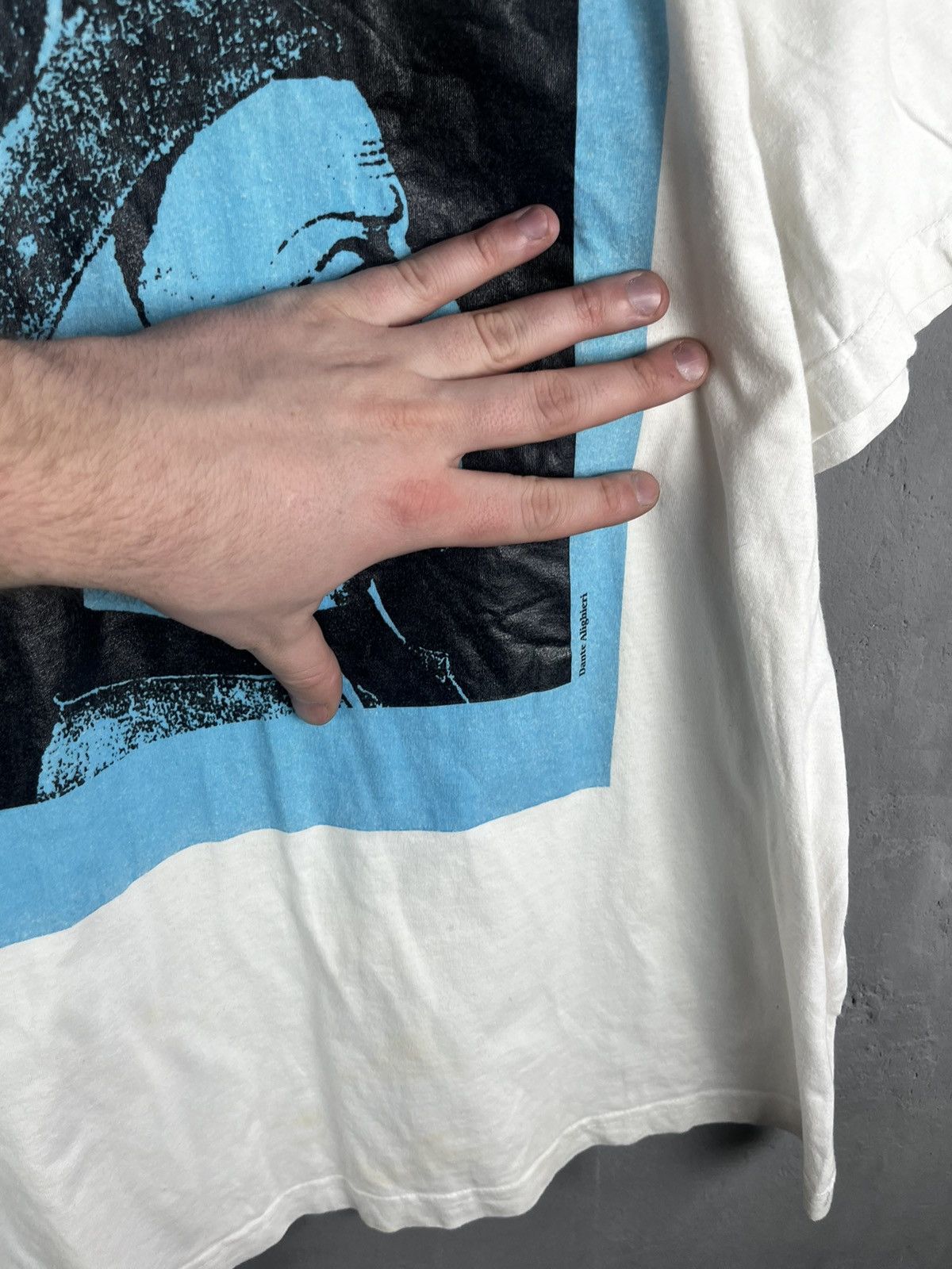 Designer × Vintage Dante Alighieri Art t shirt vintage size L Size US L / EU 52-54 / 3 - 7 Thumbnail